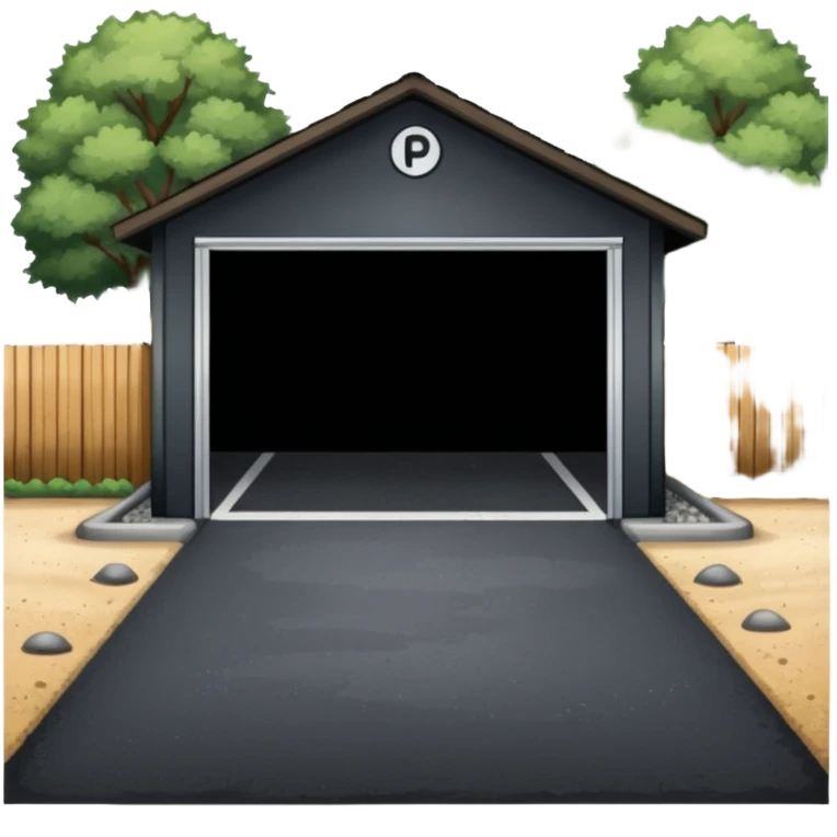 Parking place near shead emoji