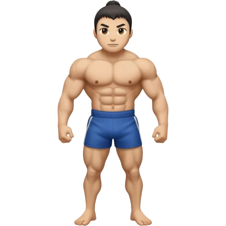 Create Demons slayer in inosuke emoji full body and minimum size emoji