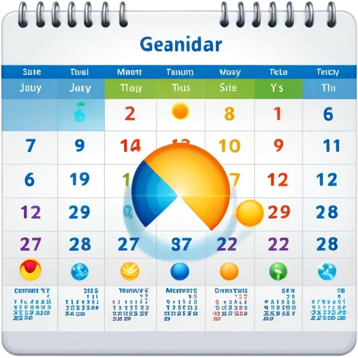 geomagnetic activity calendar emoji