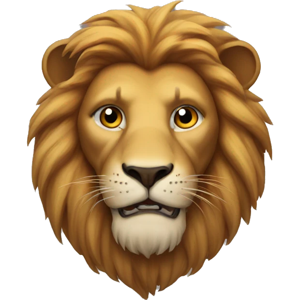 Lion head emoji