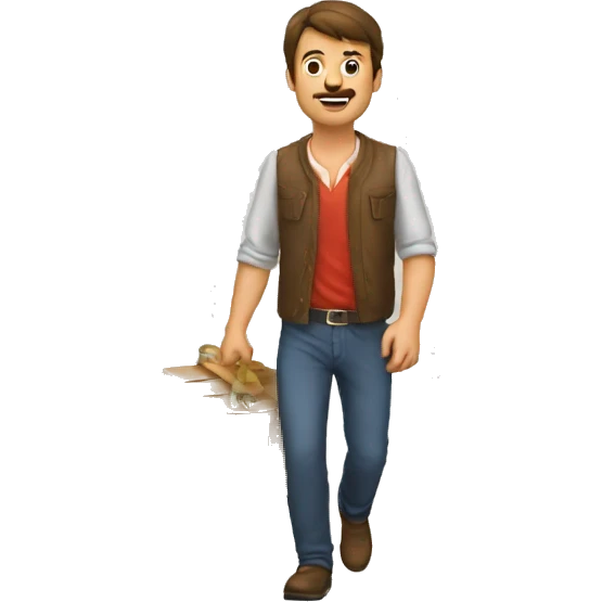 Andando a cabllo emoji