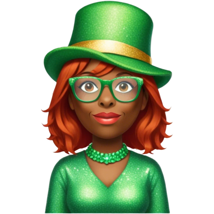 Sparkling Leprechaun emoji