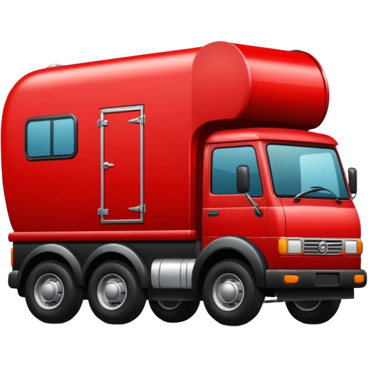 puedes crear unemojis de un camion con remolque emoji