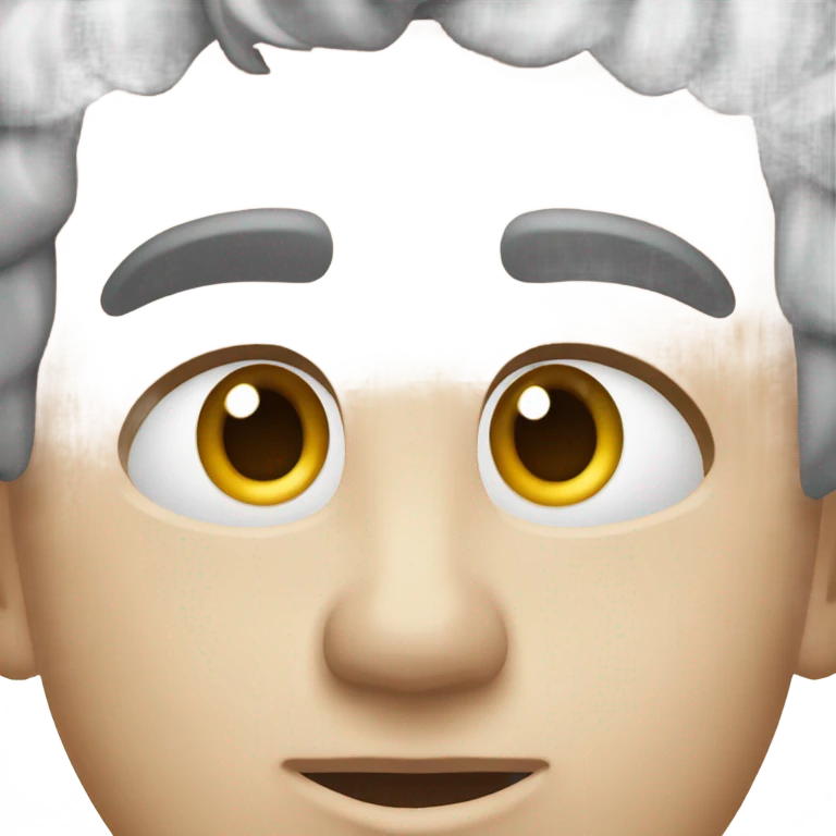 worry face emoji