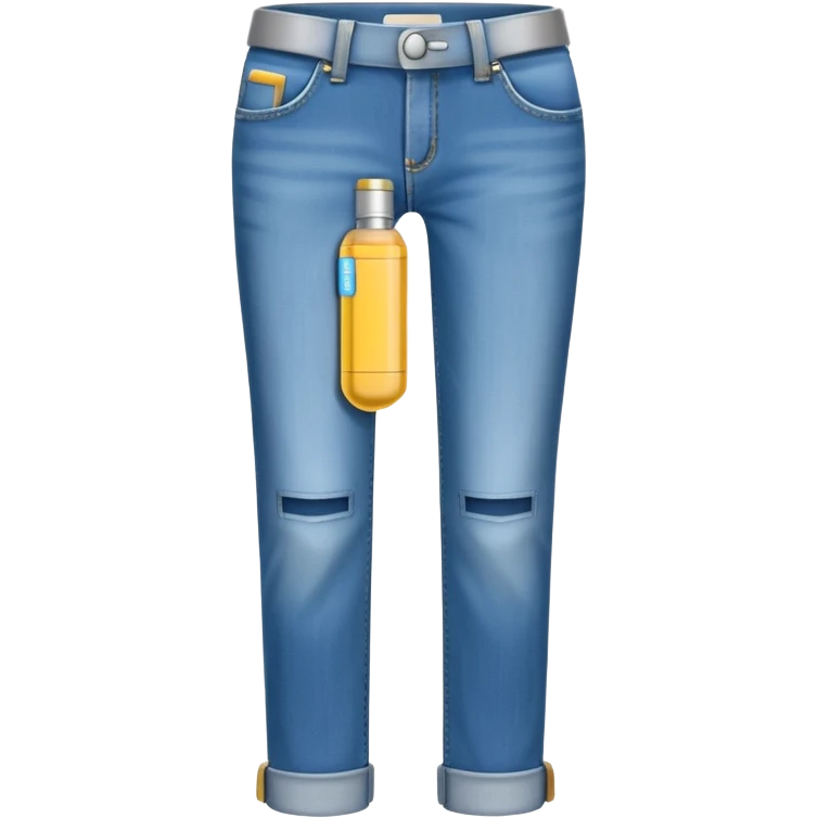 EpiPen in back jeans pocket emoji