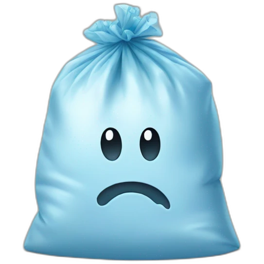 Plastic bag emoji