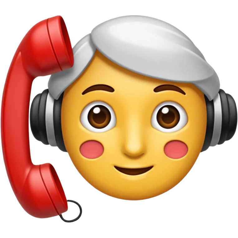 kırmızı cep telefonu emoji