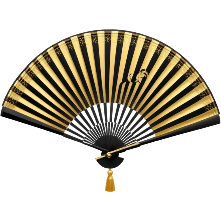 japanese hand fan glossy circuit emoji
