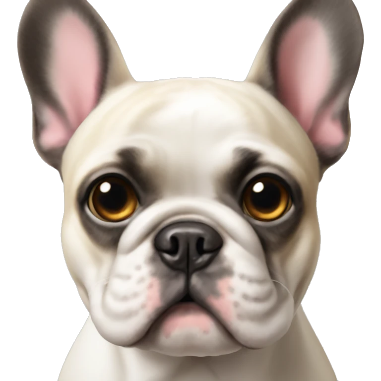 French bulldog emoji