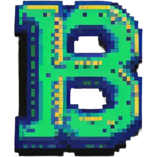 S.R CRYPTO logo text displayed in classic 8-bit pixel style emoji
