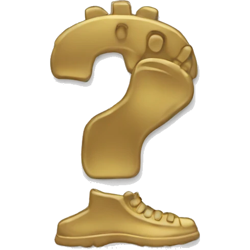 tone coin with handles and feet emoji