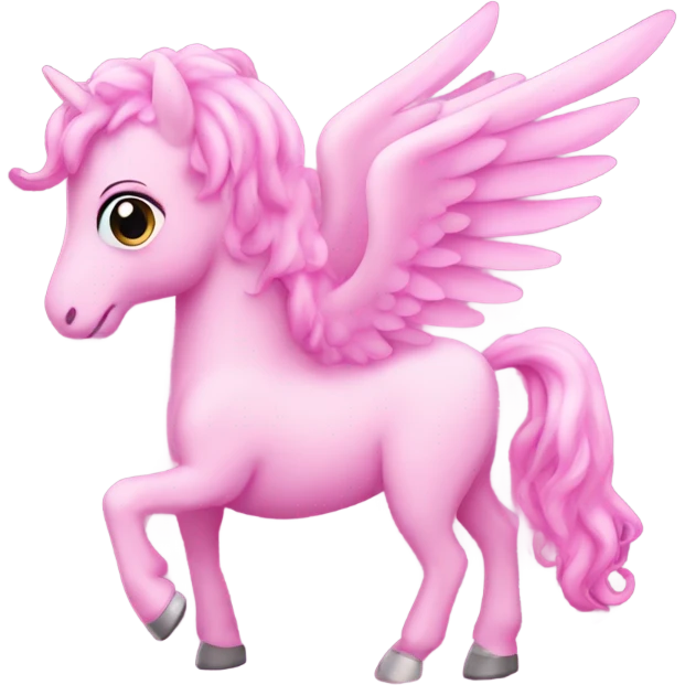 Pink Pegasus  emoji