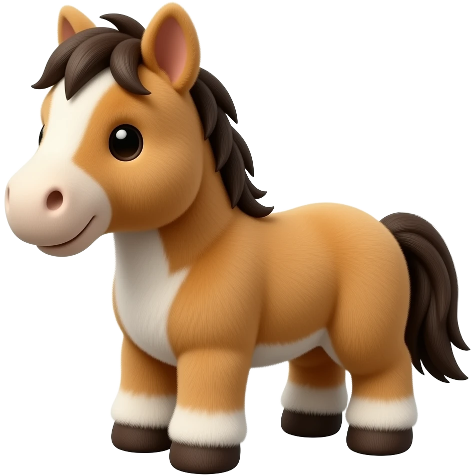 horse stuffed animal emoji