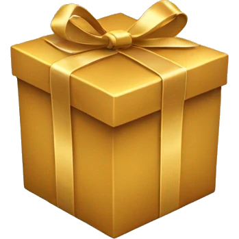 GIFTBOX Golden. emoji