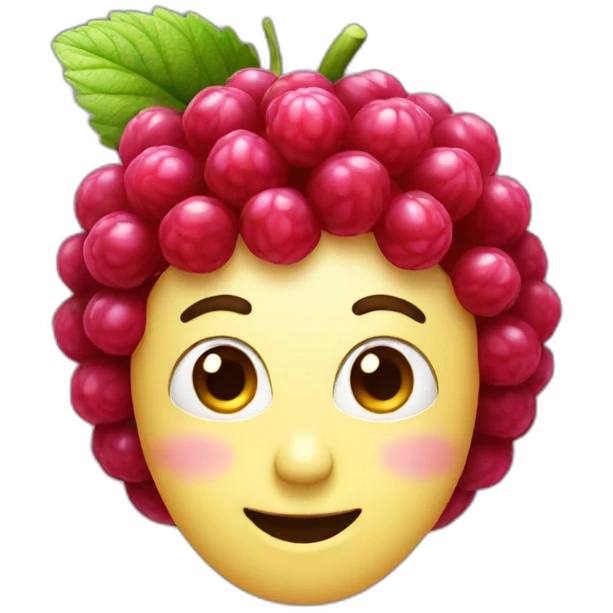 Raspberry emoji