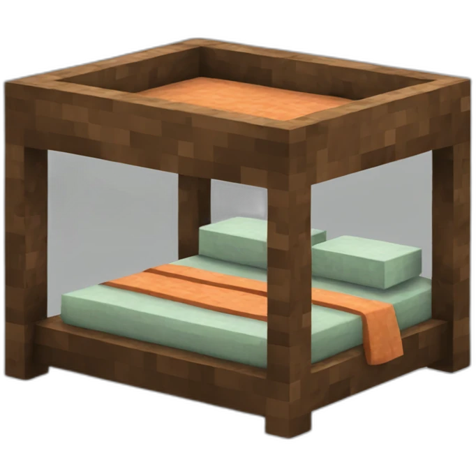 minecraft bed emoji