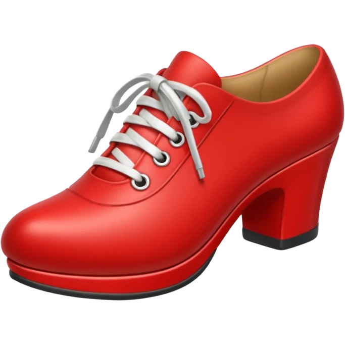 red shoe emoji