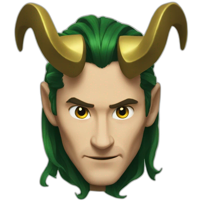Loki horns emoji