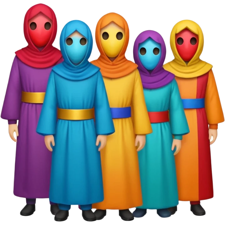 create an emoji for a group of actors with no face emoji