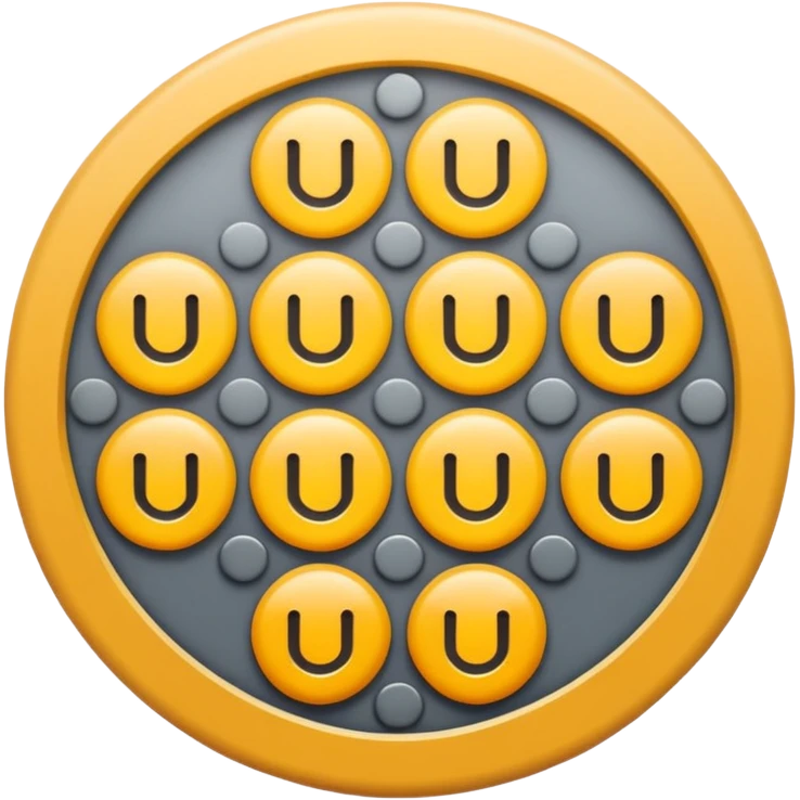 Round design emoji