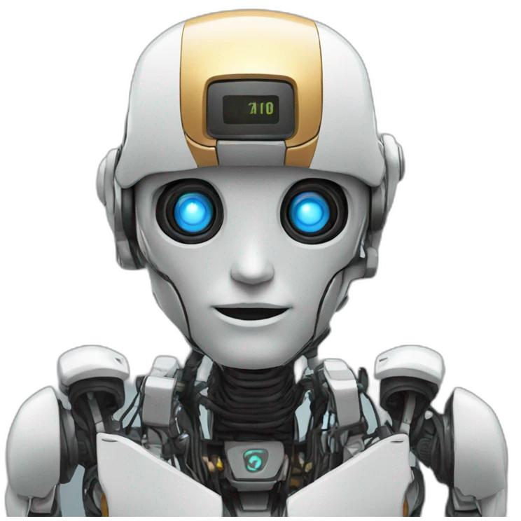 AI robo emoji