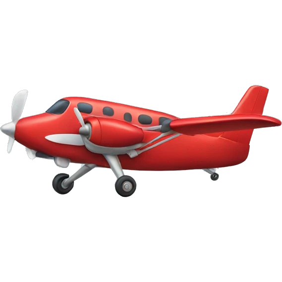 Red plane emoji