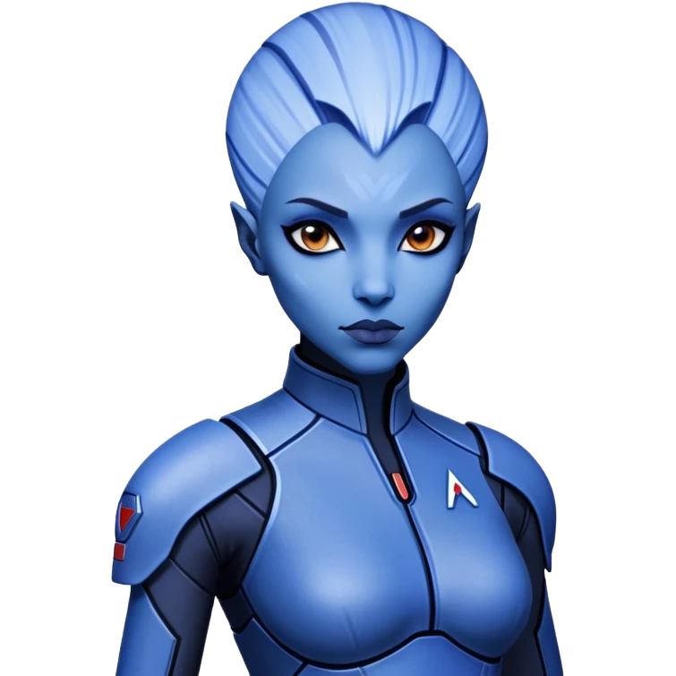 Liara T'Soni from Mass Effect emoji