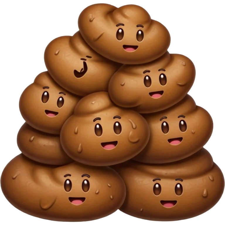 Poop party emoji emoji