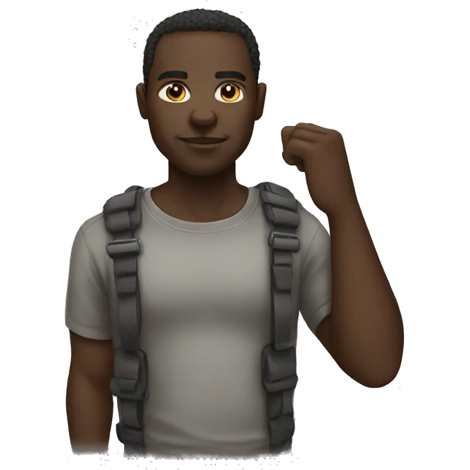 HEavy african emoji