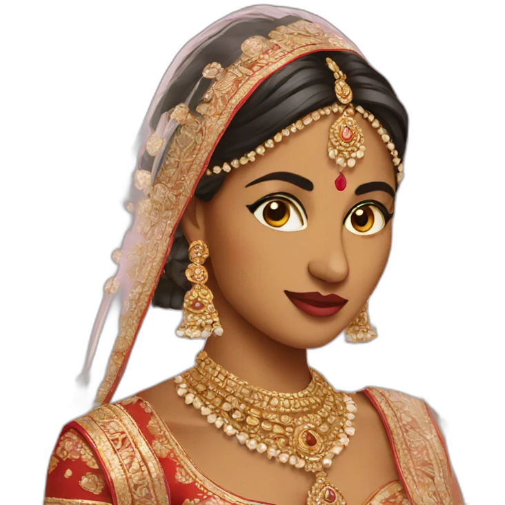 Indian bride emoji