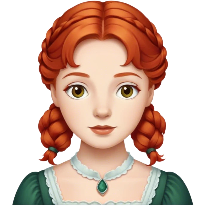 anne shirley cartoon emoji
