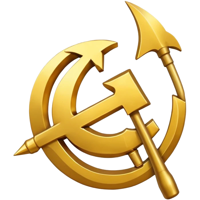 Hammer und Sichel emoji