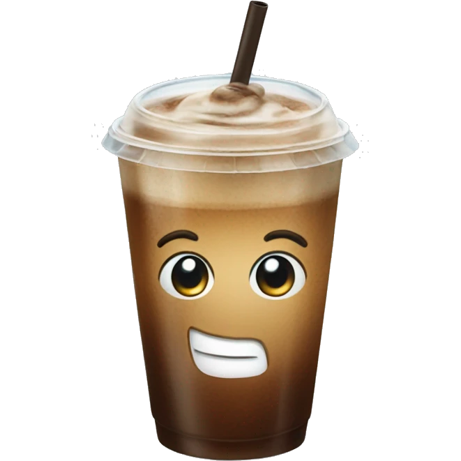 Ice coffe  emoji