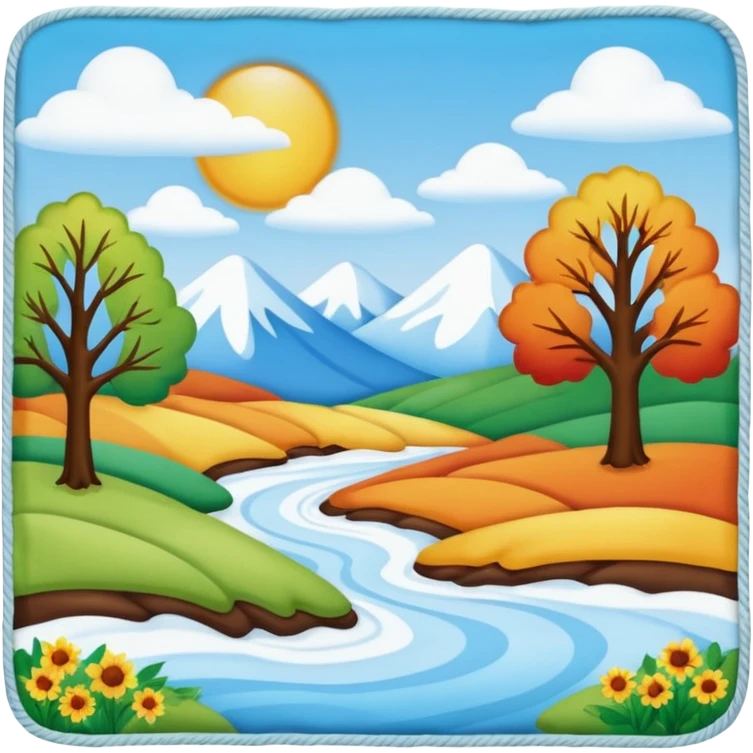 Four Seasons Blanket emoji