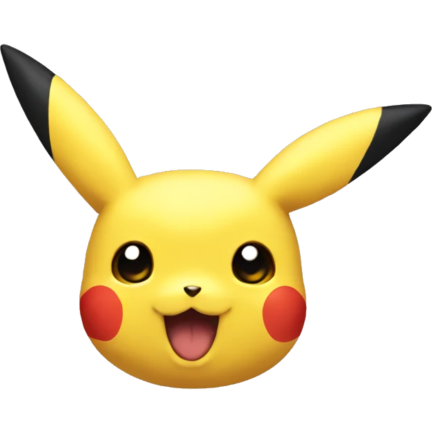 pikachu head emoji