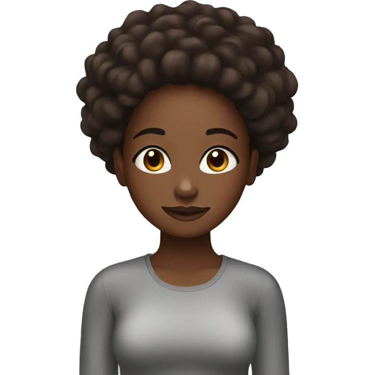 black girl selfcare  emoji