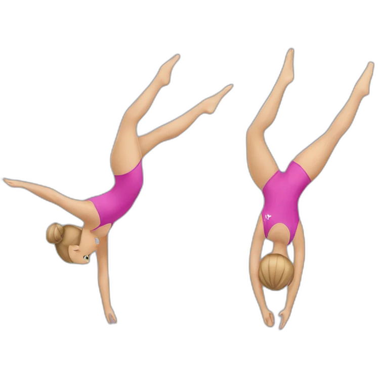 Gymnastique emoji