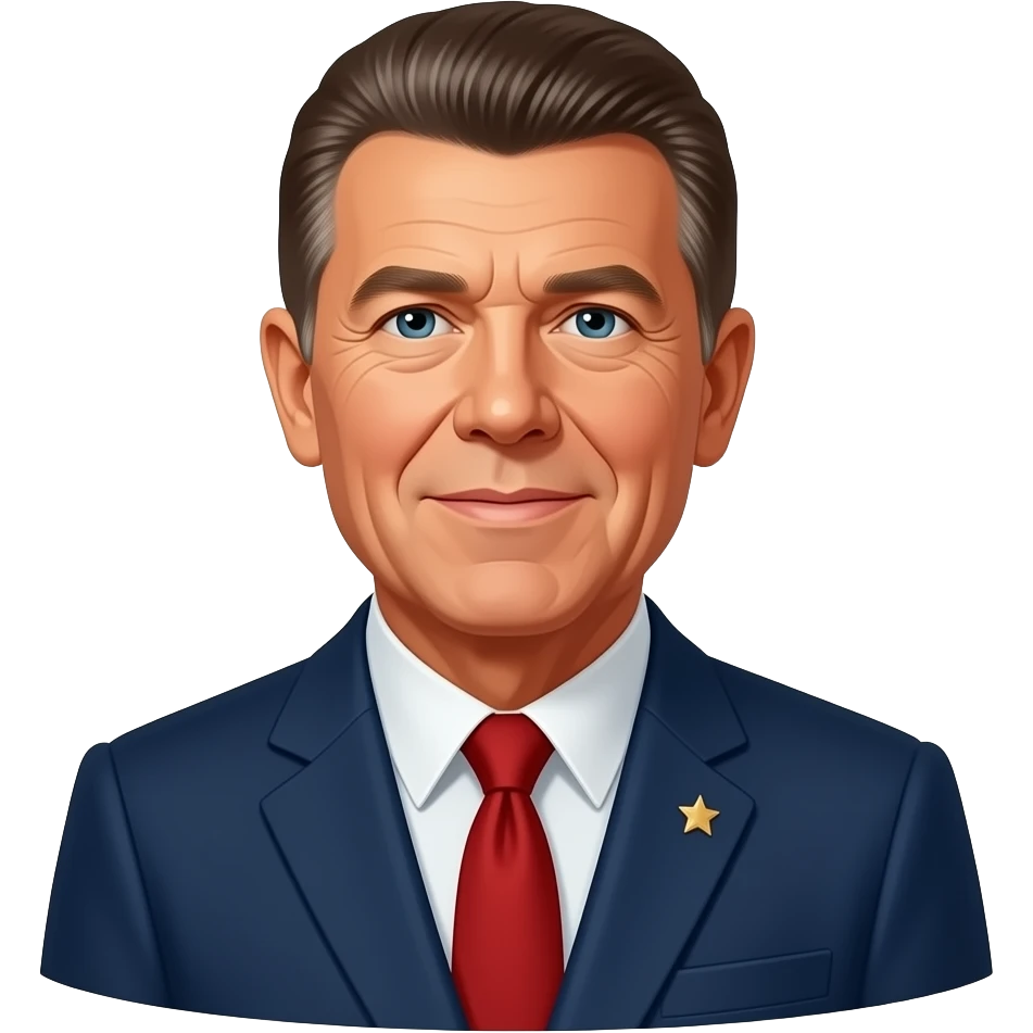 Ronald Regan emoji
