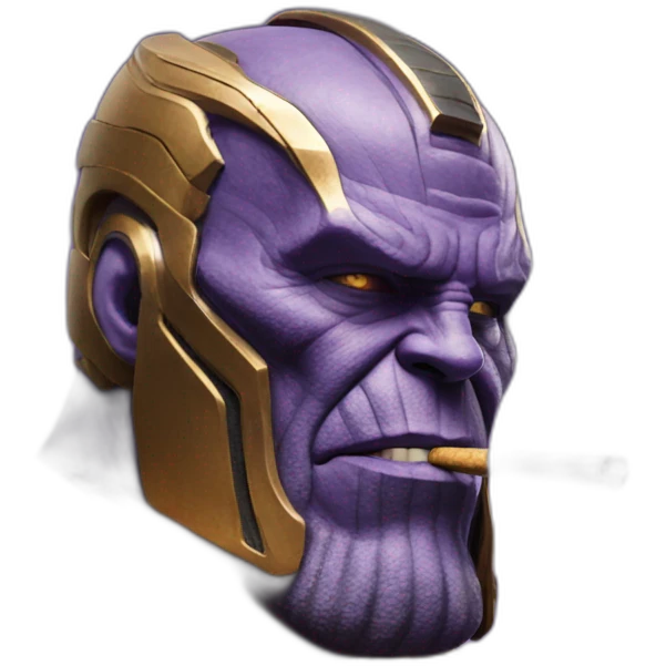 Thanos smokes emoji