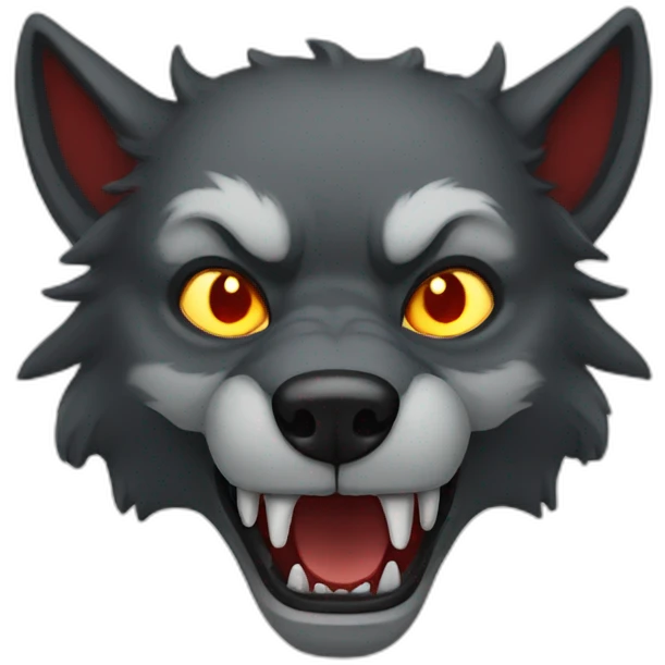 demon wolf emoji