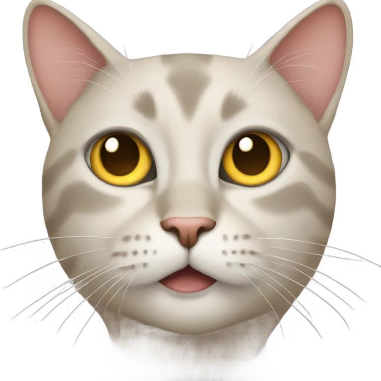 Cat with nails emoji