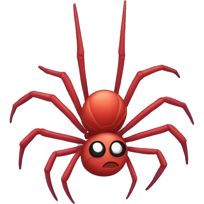 Red spider kiki emoji