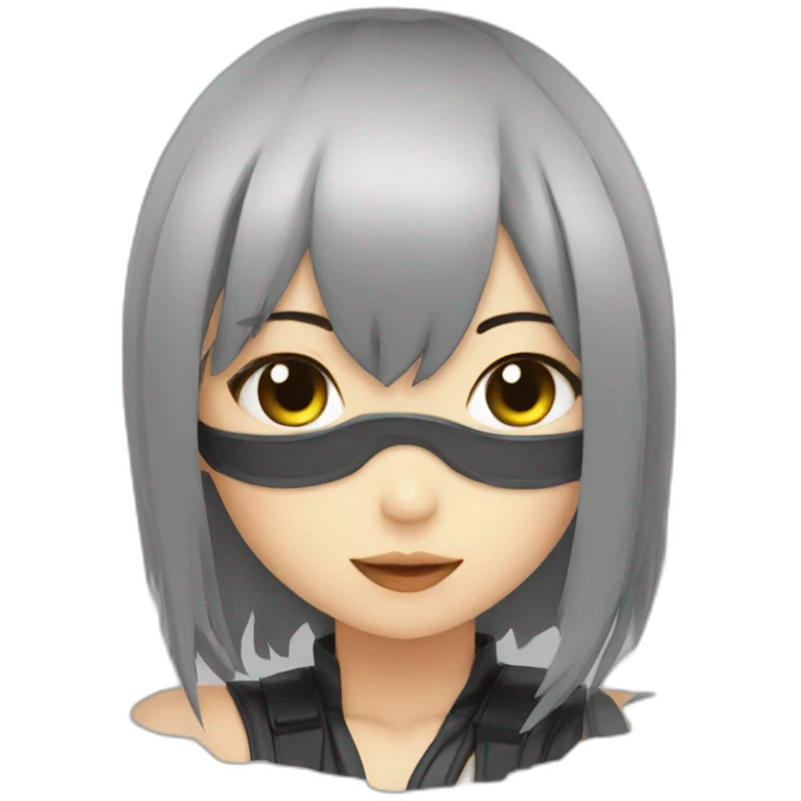 Latex anime girl emoji