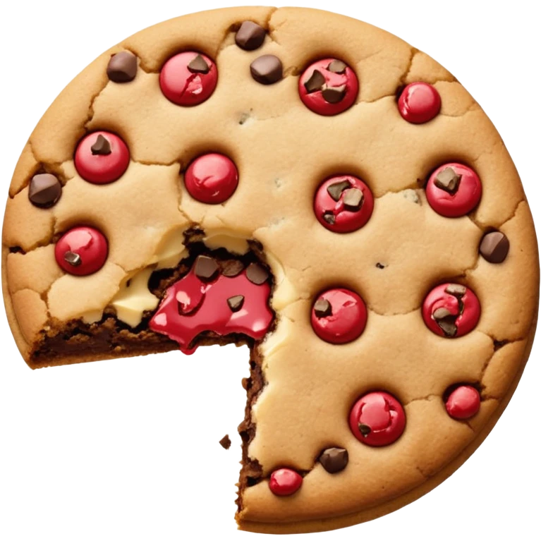 cookie one bite emoji