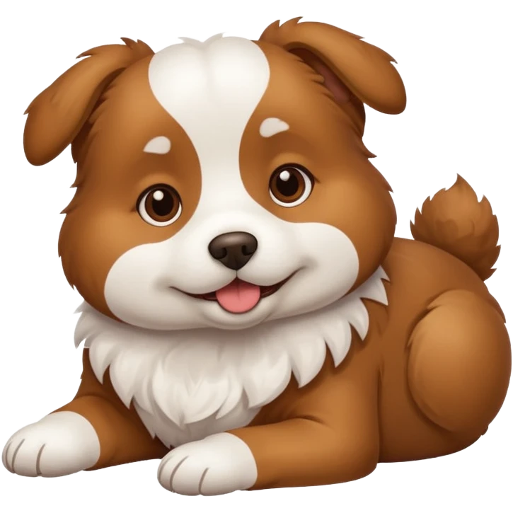 Pregnant dog emoji