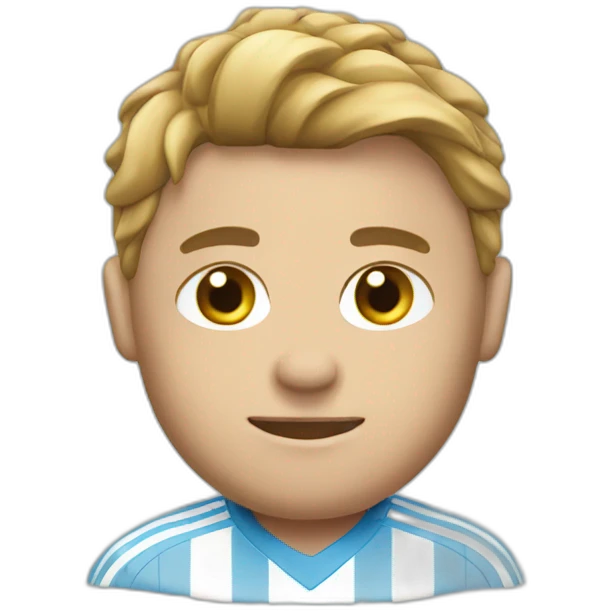 Argentina soccer jersey emoji