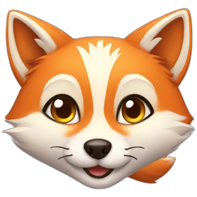 Sweety fox emoji