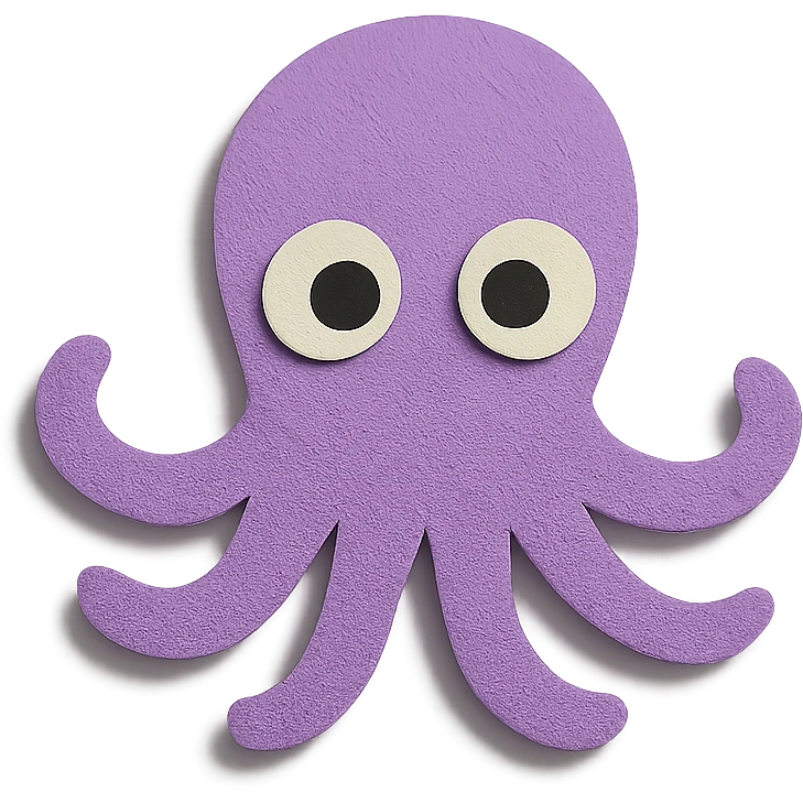 purple octopus emoji