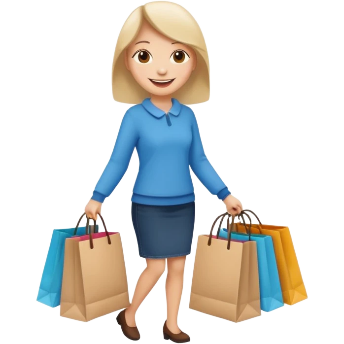 shopping emoji
