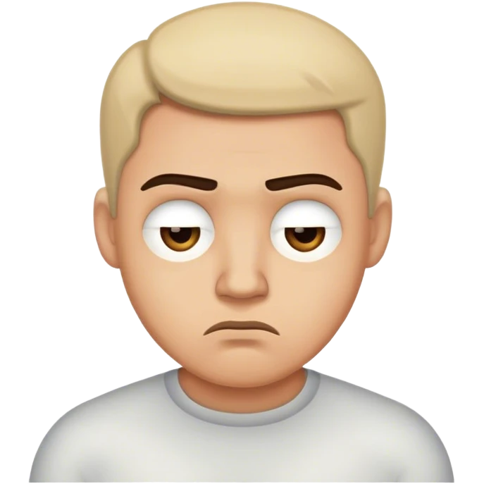 guy who's annoyed at someone else not doing his work emoji